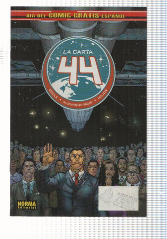 La Carta 44 Especial Dia del Comic gratis (charles Soule-Alberto J. Alburquerque
