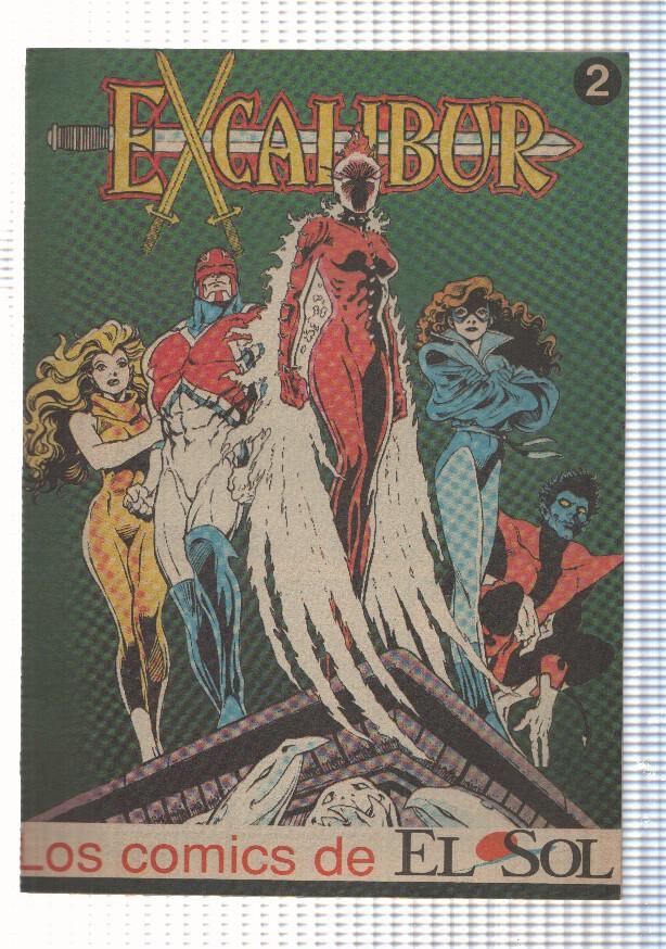 Excalibur num 2, Los Comics de El Sol (suplemento del Diaro El Sol)
