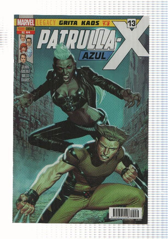 Patrulla-X Azul año 6 num 64 (ago 2018) - Grita Kaos partes 1-2