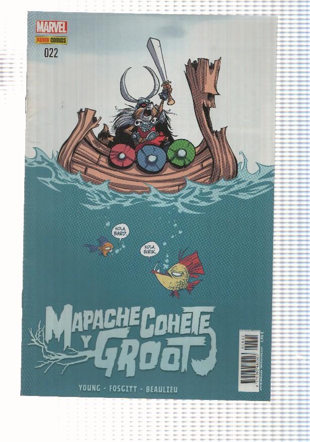Mapache Cohete y Groot num 22, año 3 (sept 2016) - amigos intergalacticos para siempre parte 5 de 5