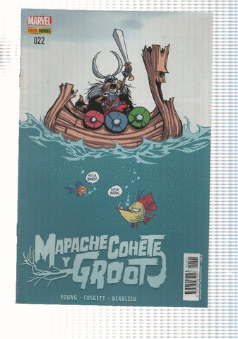 Mapache Cohete y Groot num 22, año 3 (sept 2016) - amigos intergalacticos para siempre parte 5 de 5
