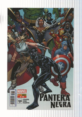 Pantera Negra num 23, año 3 (169 USA) (mayo 2018) - Vengadores del Nuevo Mundo parte 10
