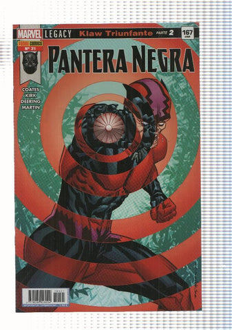 Pantera Negra num 21, año 3 (167 USA) (marzo 2018) - Vengadores del Nuevo Mundo parte 8