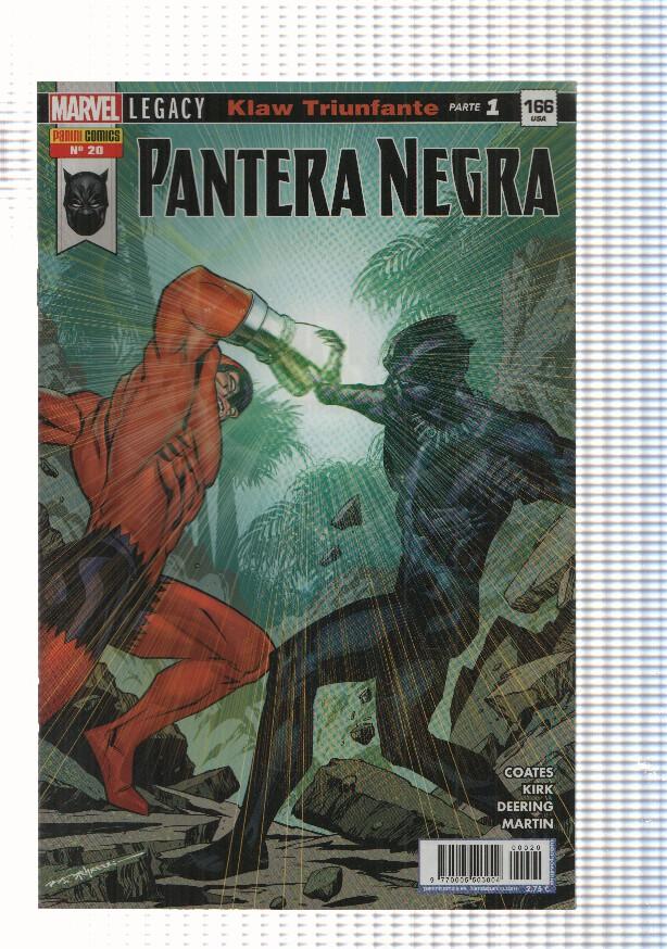 Pantera Negra num 20, año 3 (166 USA) (feb 2018) - Vengadores del Nuevo Mundo parte