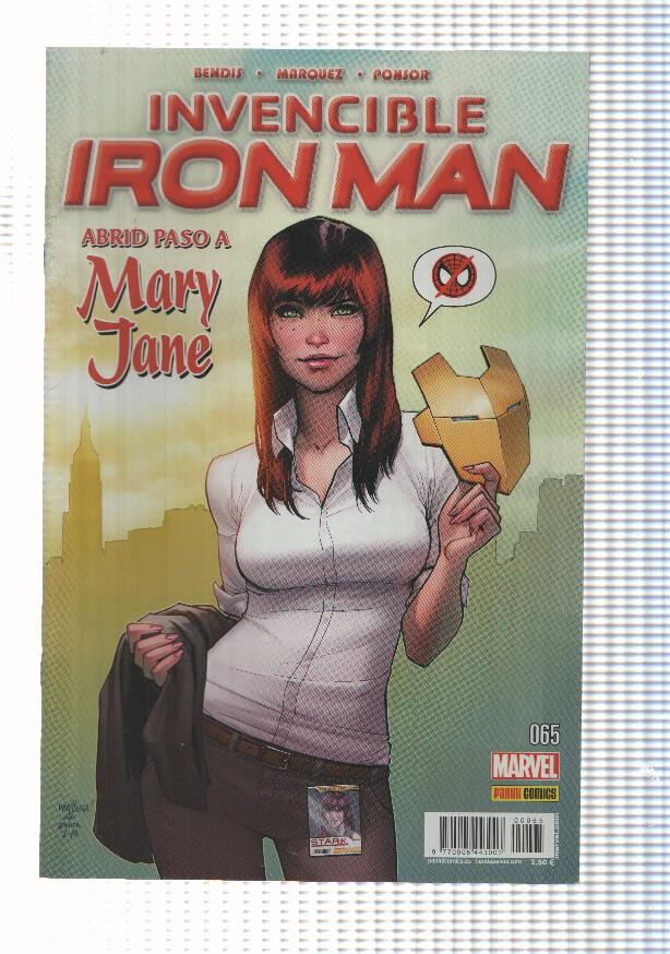 Invencible Iron Man año 6 num 65 (2016) - Brian Michael Bendis