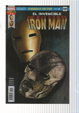 Invencible Iron Man año 8 num 92 (num 1 interior) (2018) - La busqueda de Tony Stark parte seis