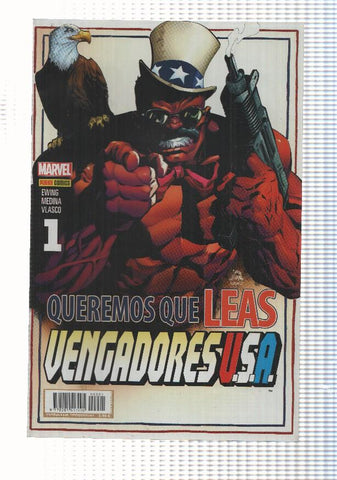 Vengadores USA num. 01 (num 1 interior) año 1, abril 2017 - Eraneocracia, primera parte