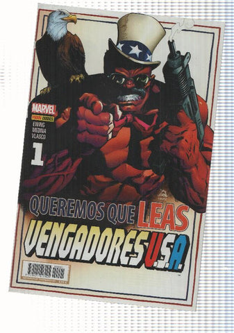 Vengadores USA num. 01 (num 2 interior) año 1, abril 2017 - Eraneocracia, primera parte