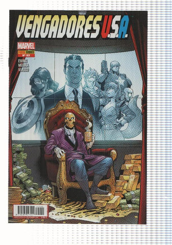 Vengadores USA num. 02 (num 1 trasera) año 1, 2017 - Eraneocracia, segunda parte
