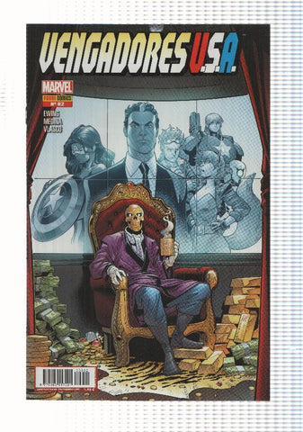 Vengadores USA num. 02 (num 2 trasera) año 1, 2017 - Eraneocracia, segunda parte