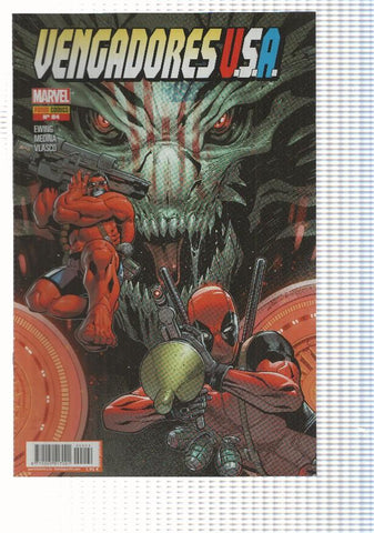 Vengadores USA num. 04 (num 1 interior) año 1, 2017 - Monstruos contra SHIELD