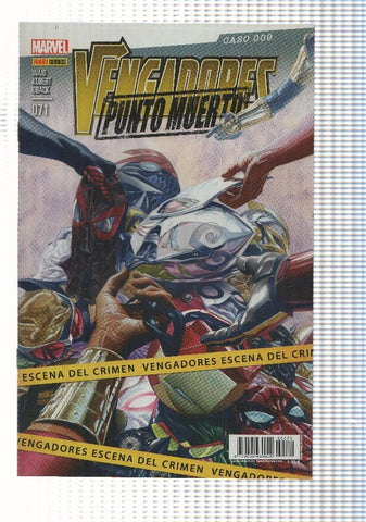 Los Vengadores vol. 4, num 71 (num 1 interior) año 6  (ago 2016) - Punto muerto