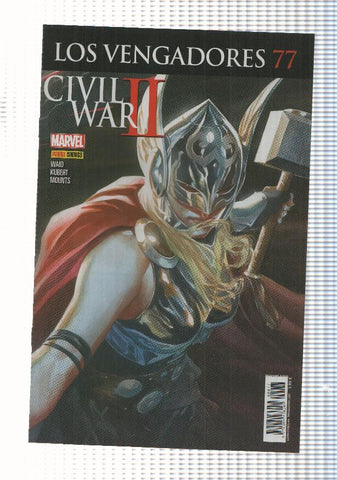 Los Vengadores vol. 4, num 77 (num 1 interior) año 7  (2017) - Civil War II parte 3