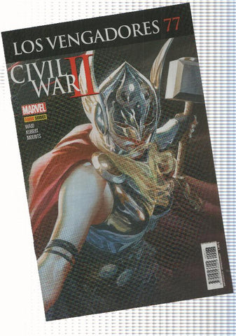 Los Vengadores vol. 4, num 77 (num 2 interior) año 7  (feb 2017) - Civil War II parte 3