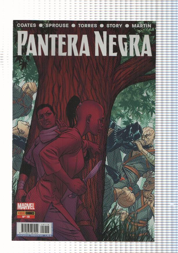 Marvel: Pantera Negra num. 19 (num 1 interior) año 3 (2018) - Vengadores del Nuevo Mundo parte 6