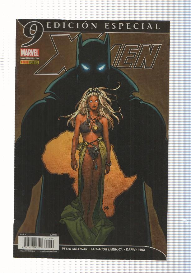 X-Men num 09 año 1, (sep 2006), edicion especial. X-Men:Reino Salvaje parte 1, Pantera Negra: Reino Salvaje parte 2
