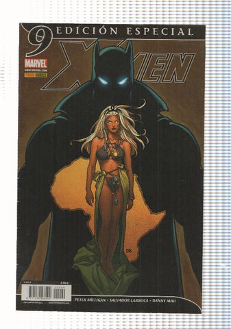 X-Men num 09 año 1, (sep 2006), edicion especial. X-Men:Reino Salvaje parte 1, Pantera Negra: Reino Salvaje parte 2