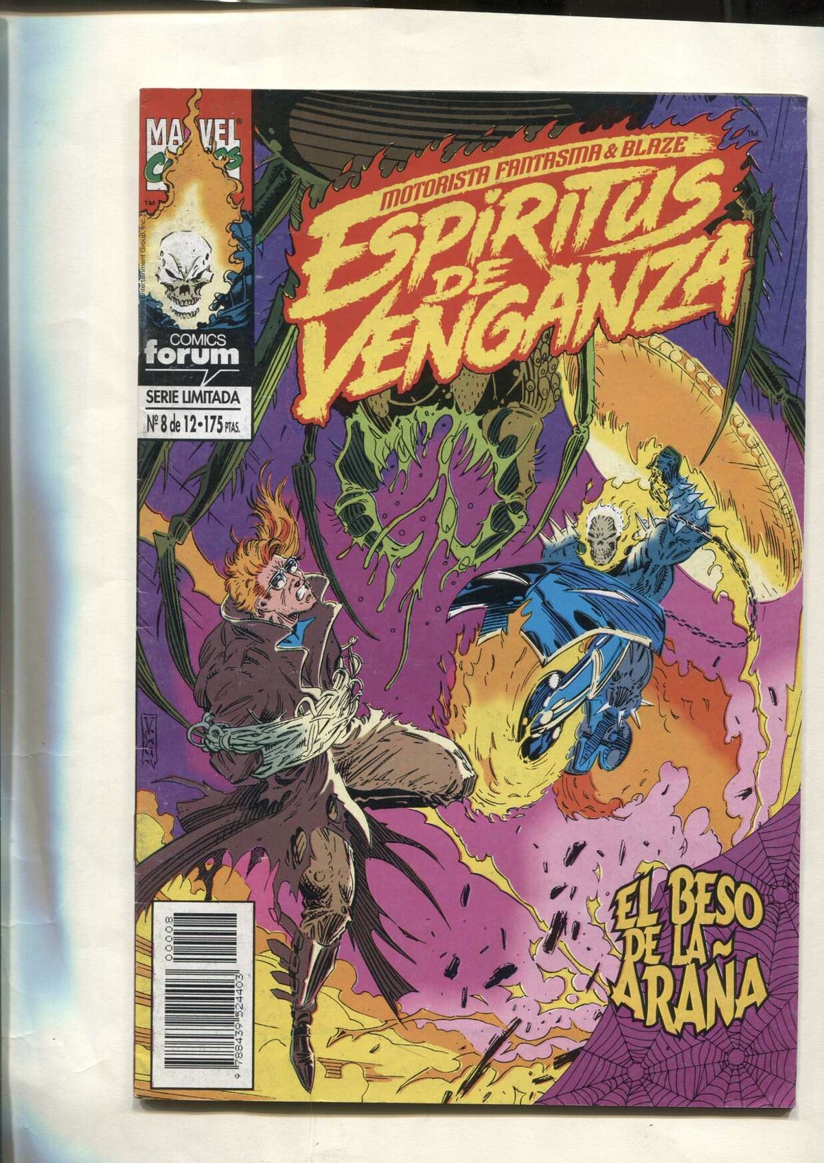 Motorista Fantasma & Blaze: Espiritus de Venganza numero 08