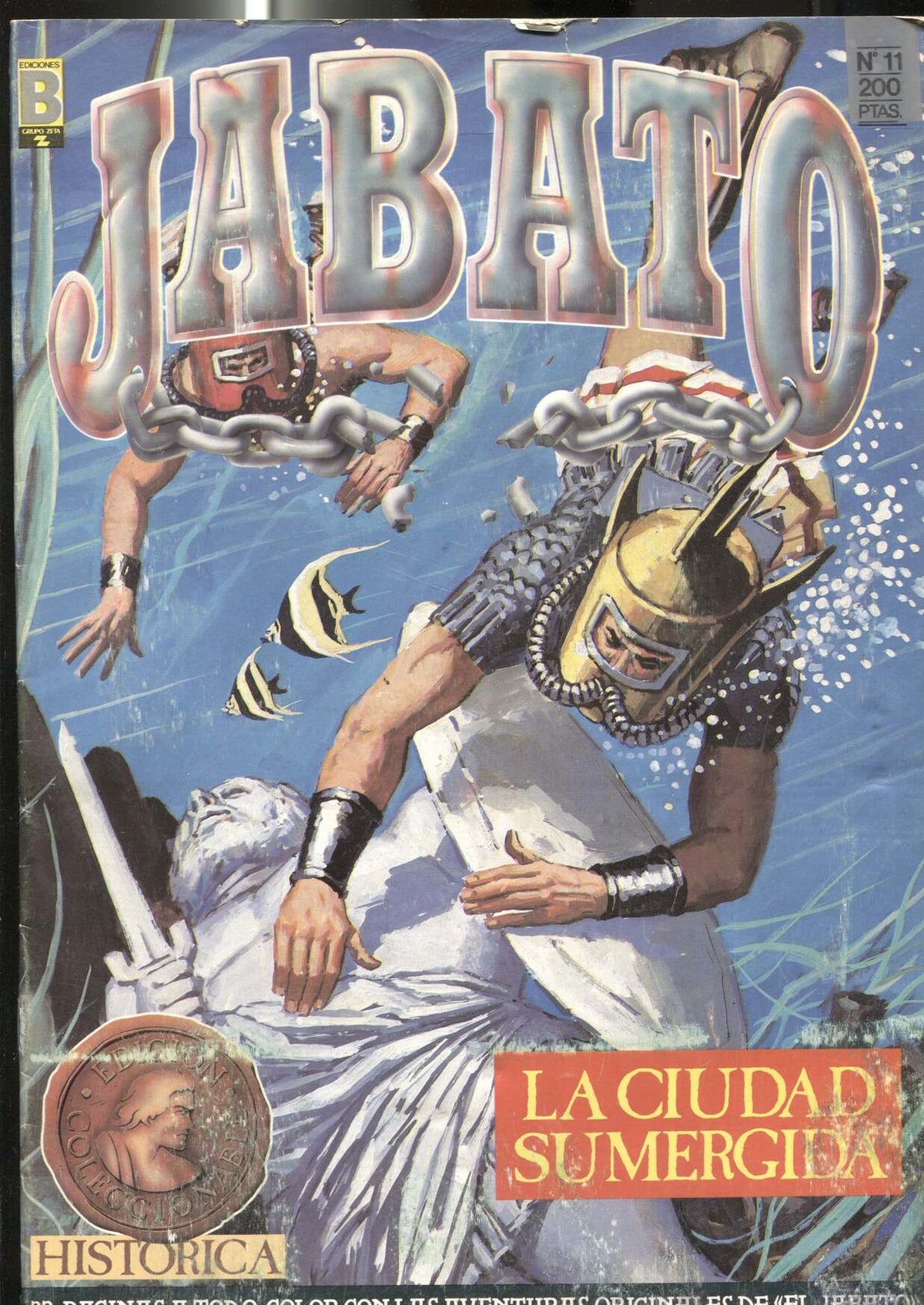 Ediciones B: Jabato edicion historica primera edicion numero 011: La ciudad sumergida