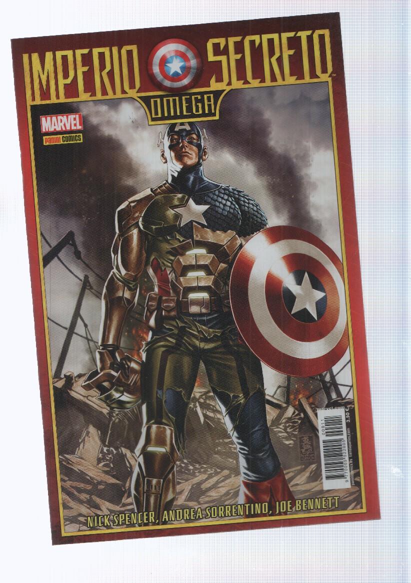 Panini: Imperio Secreto Omega (num 2 trasera) numero especial, año 1 num. 1 - 2018