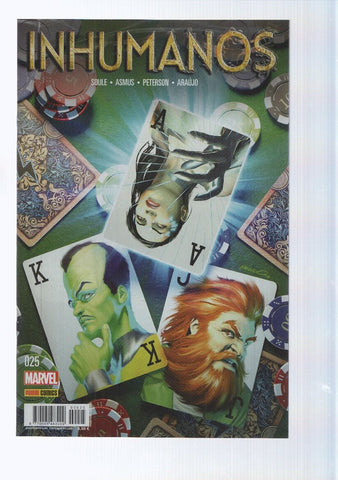 Panini: Inhumano num 25 año 3 (2016) - El salon del silencio parte 2