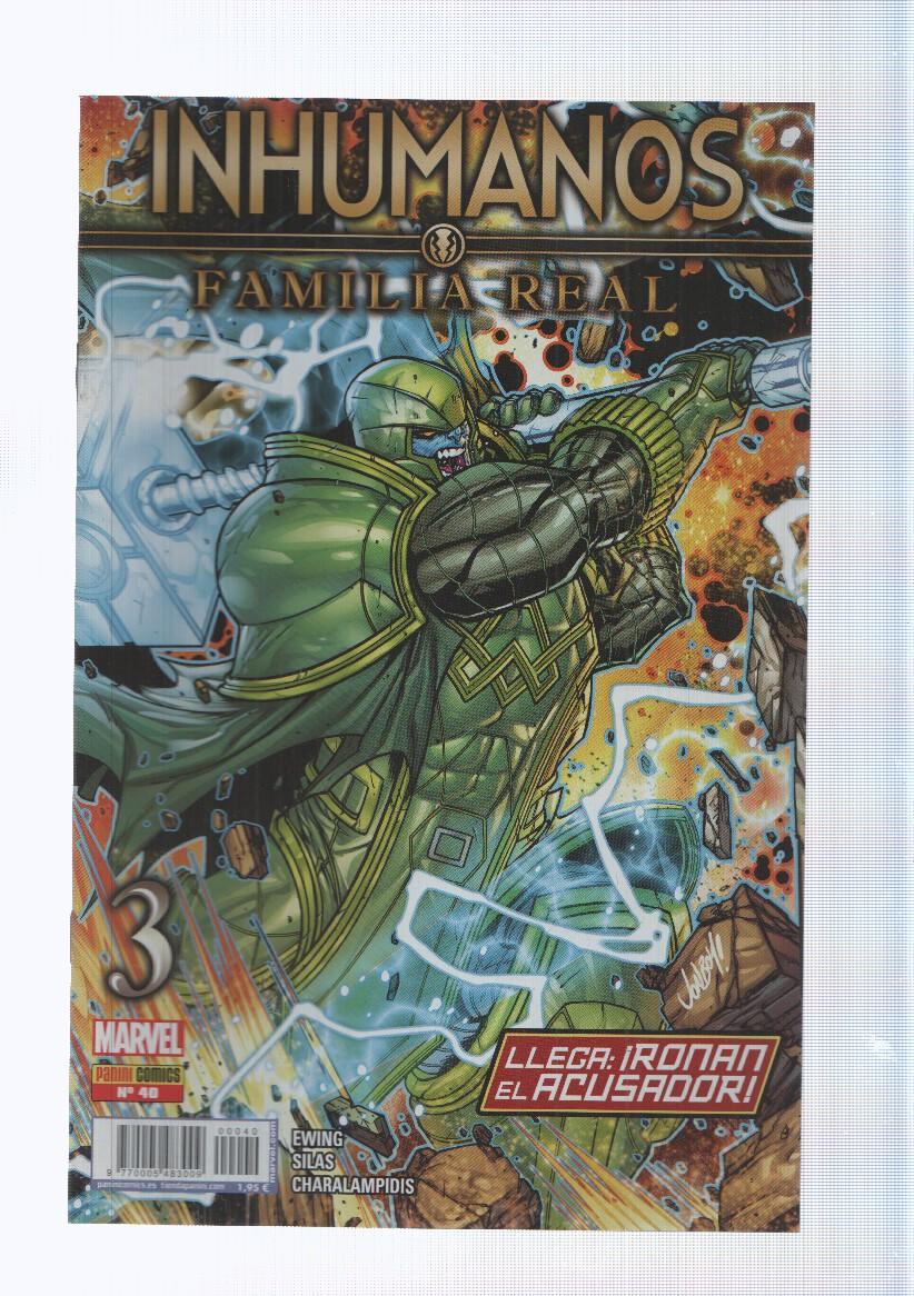 Panini: Inhumano num 40 año 4 (2017) - Polvo y rosas