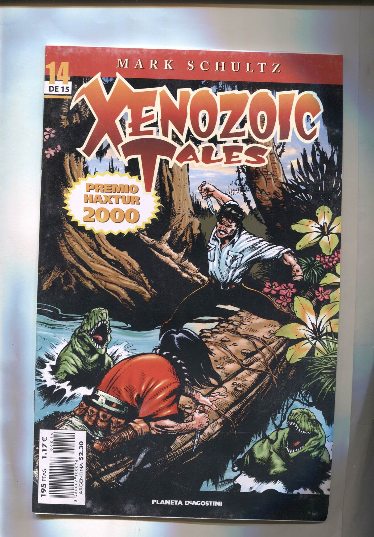 Planeta: Xenozoic Tales numero 14: Terreno peligroso
