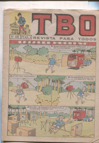 TBO numero 415: Cazador moderno (Blanco)
