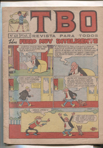 TBO numero 425: Un perro muy inteligente (Urda)