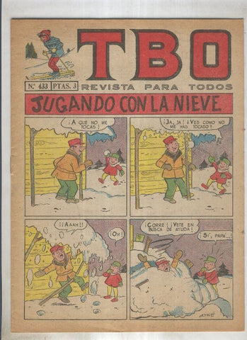 TBO numero 433: Jugando con la nieve (Ayne)