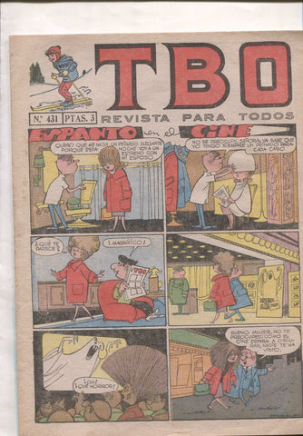 TBO numero 431: Espanto en el cine (Moreno)