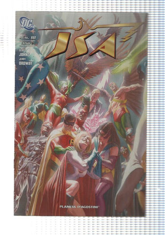 Planeta: JSA num 18. Tierra dos Edad de Oro. Johns-Ordway