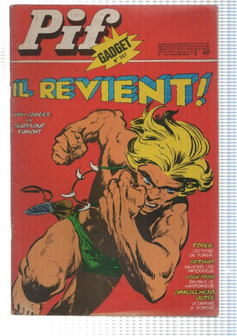Pif Gadget num 357, il Revient - Tonneau et Pyjama. Dapres C. Arnal