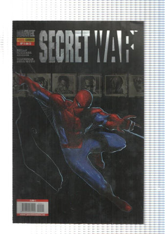 Panini: Secret War num 1 de 5, mayo 05 - Secret War 1, SHIELD base de datos de operaciones