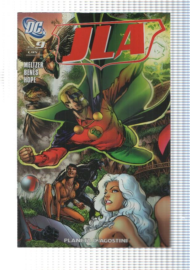 Planeta: JLA num. 09 (2008). Brad Meltzer-Benes