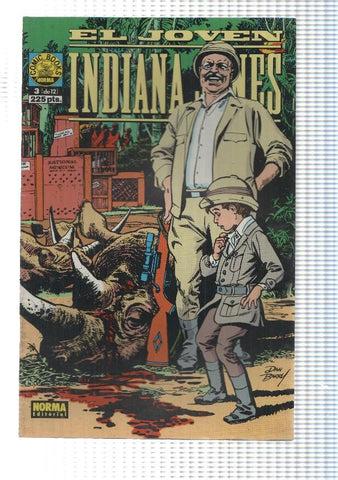Comic Books: num 03 de 12, El Joven Indiana Jones (1992). Dan Barry-Morrow