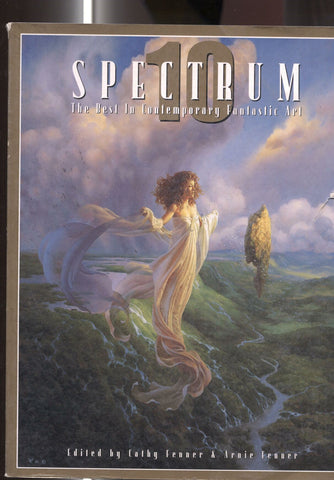 Spectrum numero 10: The best in contemporary Fantastic Art (raja en cubierta y seis primeras paginas)