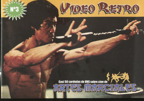 Video Retro numero 3: caratulas cine vhs ARTES MARCIALES