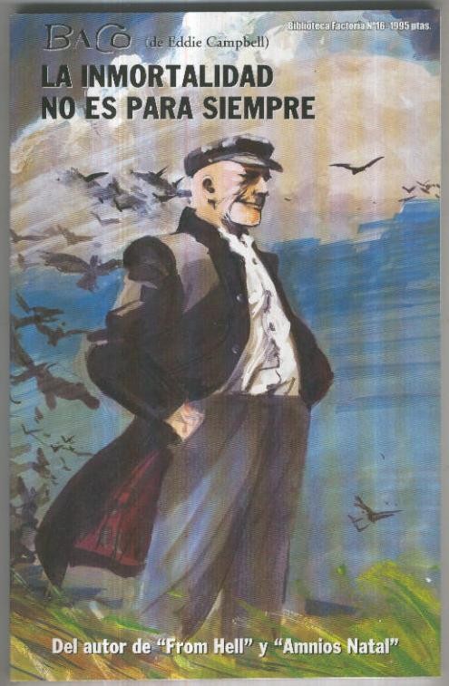 Biblioteca Factoria volumen 16: Baco: La inmortalidad no es para siempre