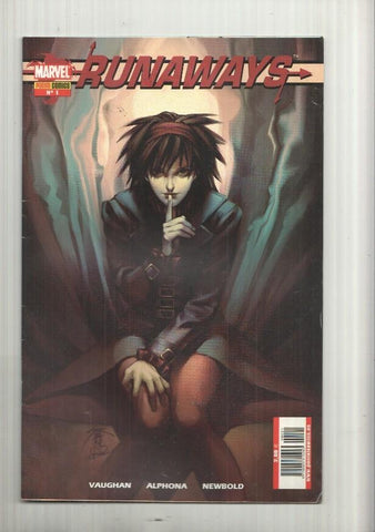 Panini: Runaways num. 01 año 1 - Orgullo y alegria parte 1 y 2. Vaughan Alphona