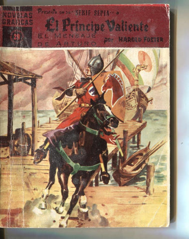Dolar: serie sepia: Principe Valiente numero 29: El mensaje de Arturo