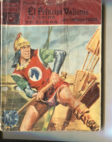 Dolar: serie sepia: Principe Valiente numero 34: La caida de Sligon