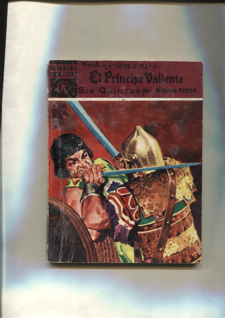Dolar: serie sepia: Principe Valiente numero 27: Sir Quintus