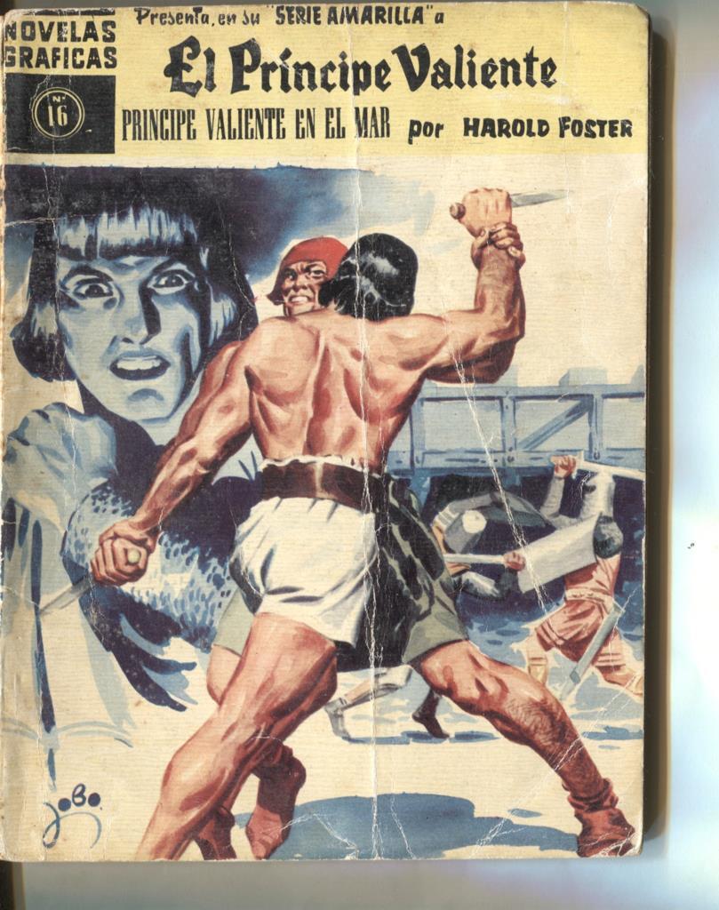 Dolar: serie Amarilla: Principe Valiente numero 16: Prisionero en el mar