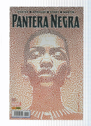 Panini: Pantera Negra num. 08 año II , feb 2017 - Una nacion bajo nuestros pies parte 8