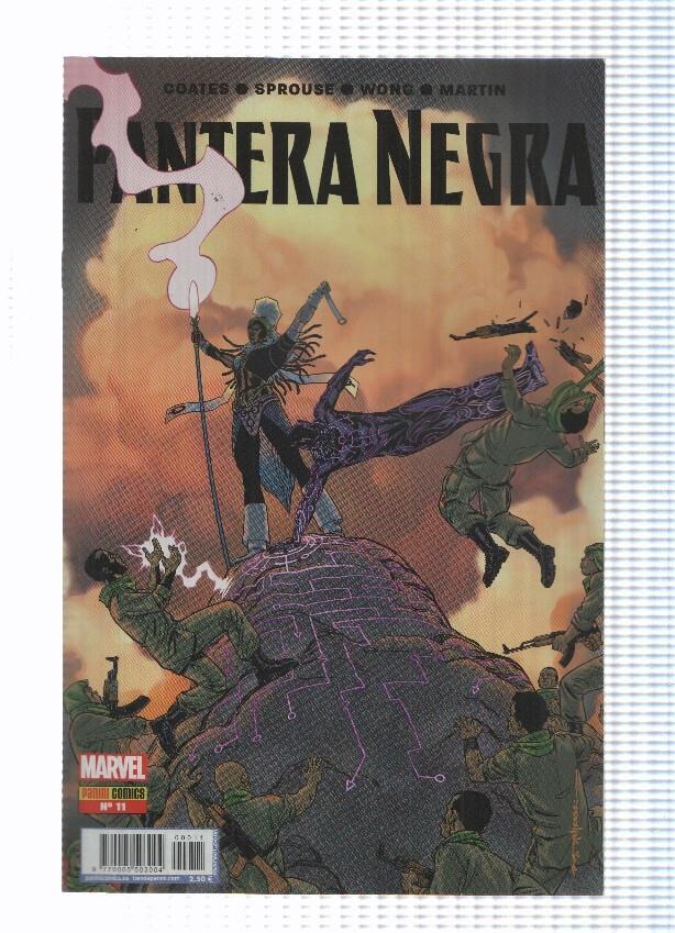 Panini: Pantera Negra num. 11 año II , 2017 - Una nacion bajo nuestros pies parte 11