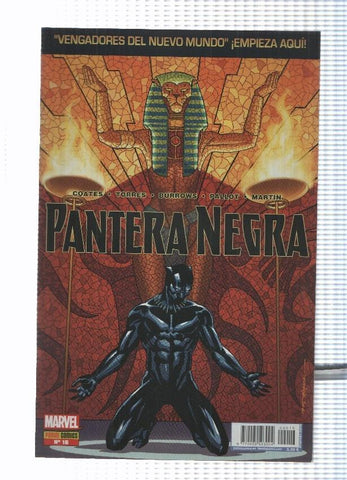 Panini: Pantera Negra num. 16 año II , 2017 - Vengadores del mundo parte 1