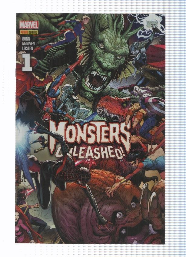 Panini: Monsters Unleashed num. 01 año I, 2017 - Monstruos desatados