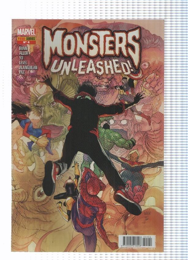Panini: Monster Unleashed num. 04 año I, 2017 - Monstruos desatados