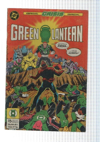 Zinco: Green Lantern num 27. Especial Crisis